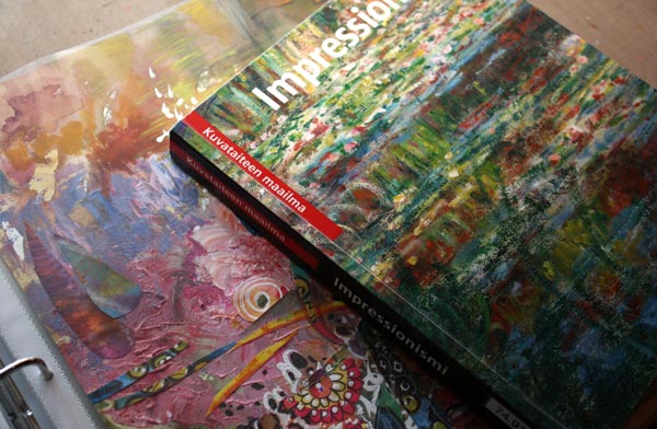 Read about how to use art books to trust yourself when creating art.