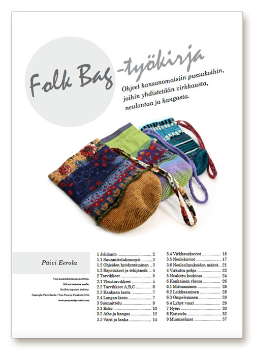 Folk Bag -työkirja, Päivi Eerola, Pioni ja Parakiitti