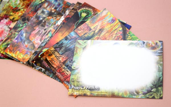 Postcards by Peony and Parakeet