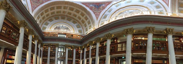 The National Library of Finland, one of the most beautiful libraries