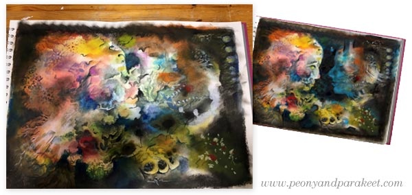 Making of Captivating Connection by Paivi Eerola of Peony and Parakeet. See her tips on creating captivating art!