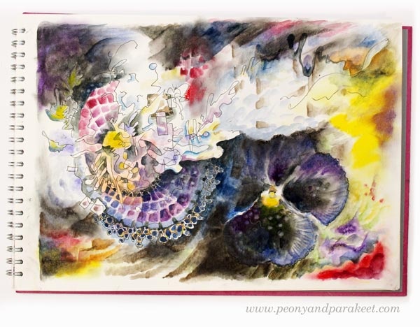 Envy by Paivi Eerola from Peony and Parakeet. See her tips on making your art more captivating!