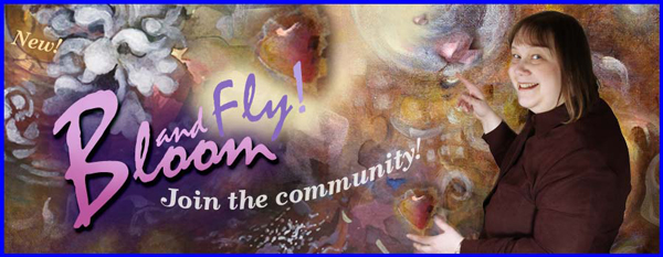 Bloom and Fly, an inspiring art community by Paivi Eerola from Peony and Parakeet.