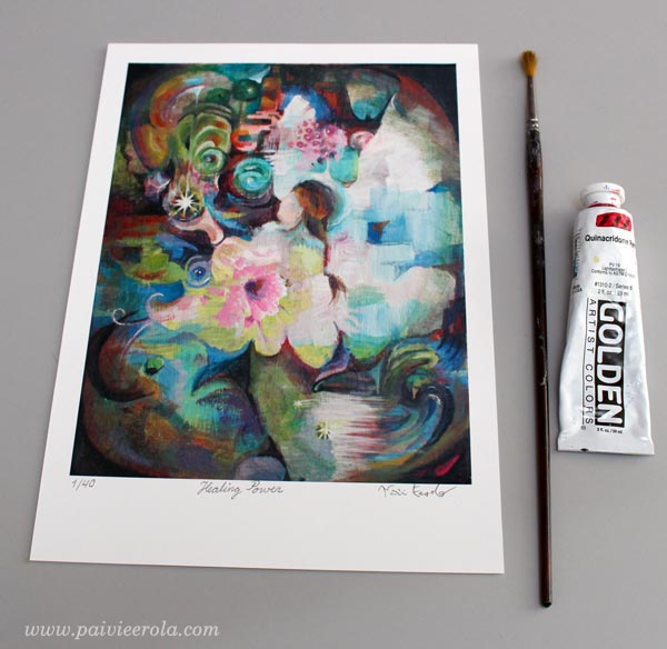 Healing Power - a limited Edition print by Paivi Eerola. Available at paivieerola.com!