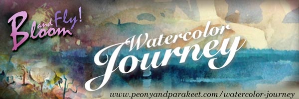 Watercolor Journey - an online art class by Paivi Eerola from Peony and Parakeet