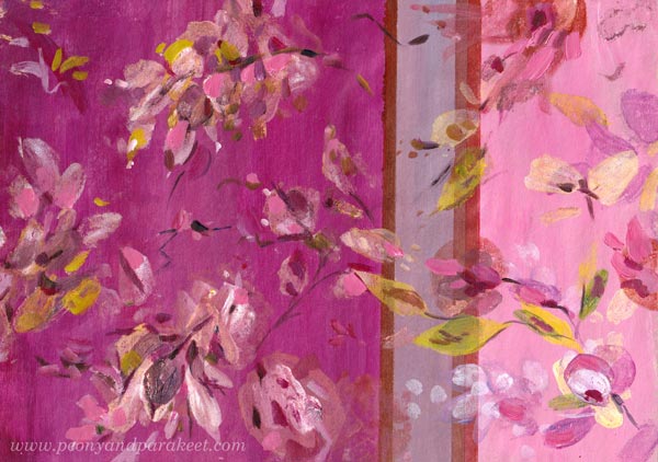 gelli plate Archives - Peony and Parakeet