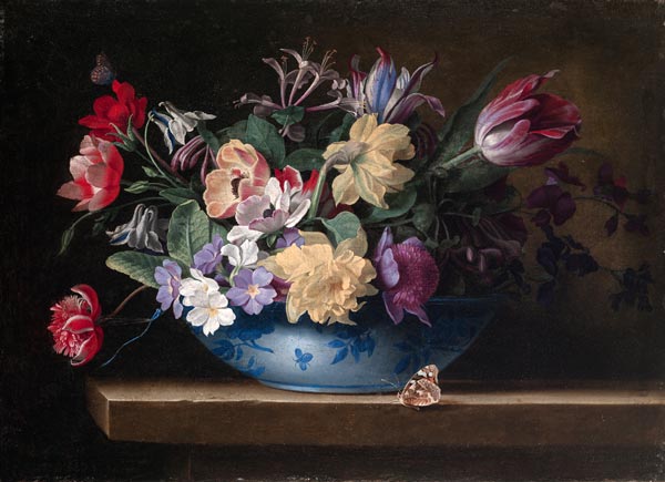 A still-life by Jean-Michel Picart, oil on canvas, 1600-1682